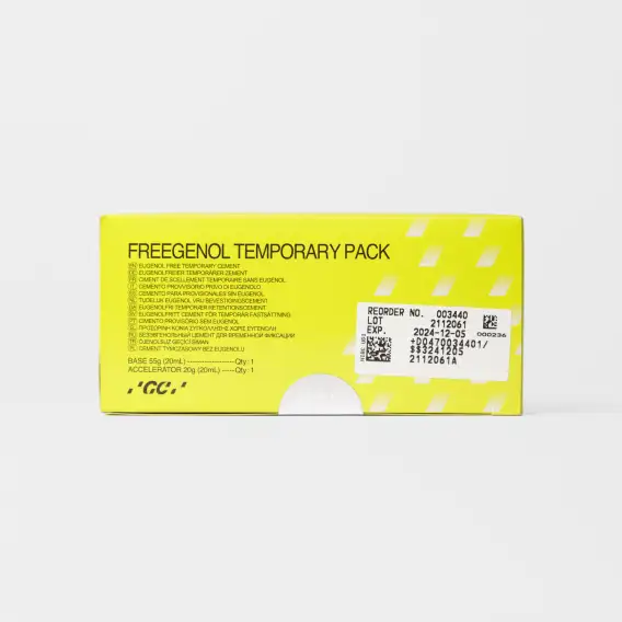 Материал для временной фиксации GC Freegenol, фригенол, временная пломба фридженол, фриджинол