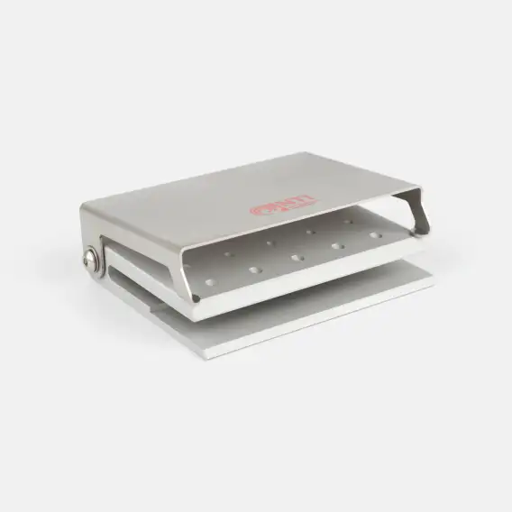 4057 - подставка для боров NTI для боров FG/FGL/RA 20 отверстий нержавеющая сталь