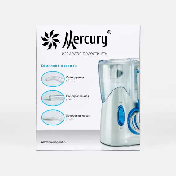 Ирригатор стационарный Mercury HF-8 Whisper, белый фото 1