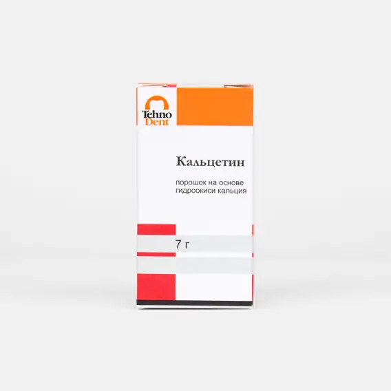 Препарат лечебный TehnoDent Кальцетин Порошок, с гидроокисью кальция (7 г) фото 1