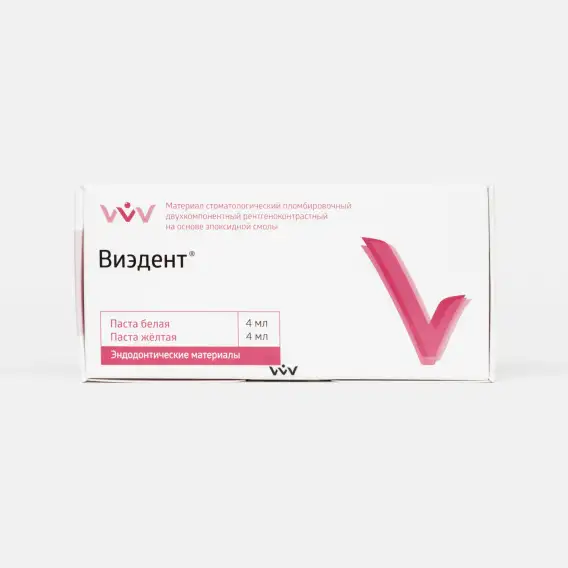 Материал пломбировочный Владмива Виэдент (4 мл + 4 мл) фото 1