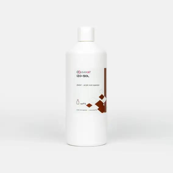 Лак изолирующий Zhermack Izo-Sol, для гипса (1 л) фото 1