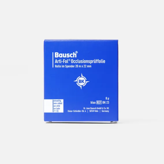 Артикуляционная фольга Bausch Arti-Fol, односторонняя (8 мкм x 22 мм x 20 м) фото 1