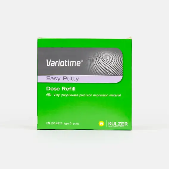 Материал слепочный Kulzer Variotime Easy Putty (300 мл + 300 мл), оттискной материал вариотайм, слепочный материал вариотайм