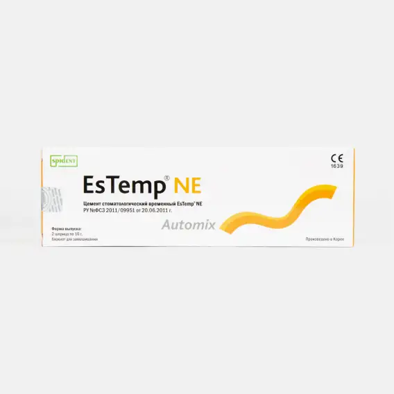 Материал для временной фиксации Spident EsTemp NE (2 х 10 г) фото 1