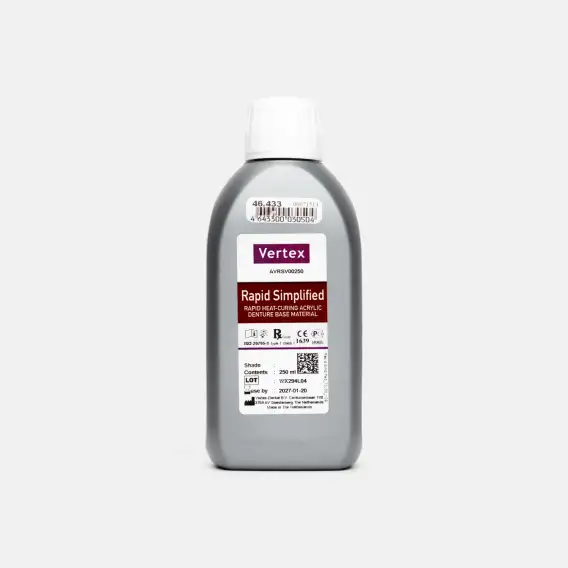Жидкость Vertex Rapid Simplified Liquid, для разведения пластмассы (250 мл) фото 1