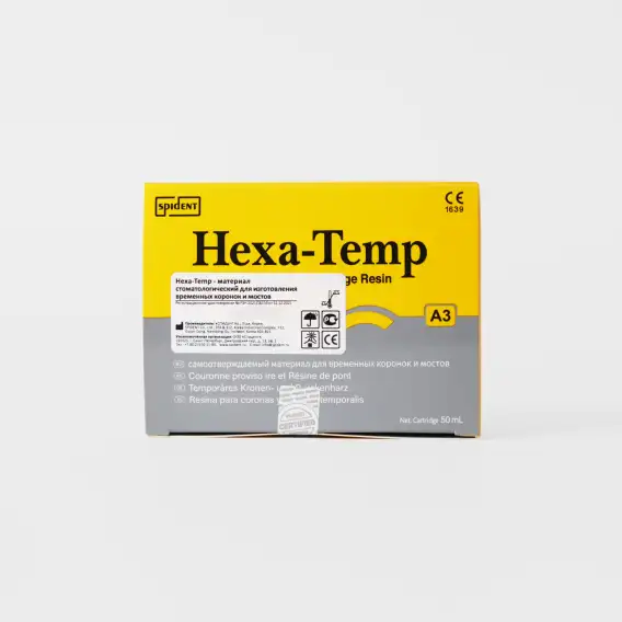 Материал для временных конструкций Spident Hexa-Temp (50 мл) фото 1