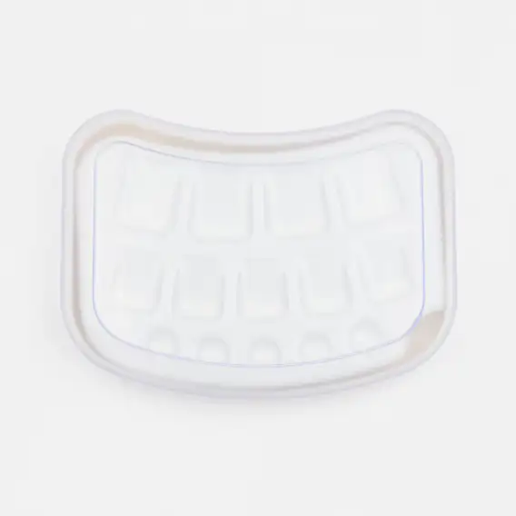 Палитра для керамики KW с ячейками под наклоном 14 ячеек, палетка стоматологическая
