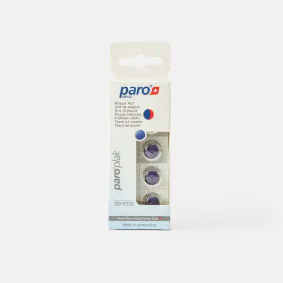 Таблетки для индикации зубного налета Paro Plaque (10 шт) фото 1