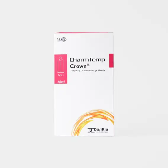 Материал для временных конструкций DentKist CharmTemp Crown (2 x 50 мл) фото 1