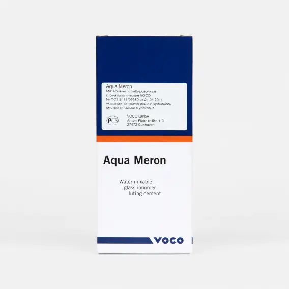 Цемент стеклоиономерный Voco Aqua Meron (35 г + 15 мл) фото 1