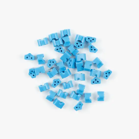 Насадки силиконовые ТОР ВМ, синие (40 шт) фото 1