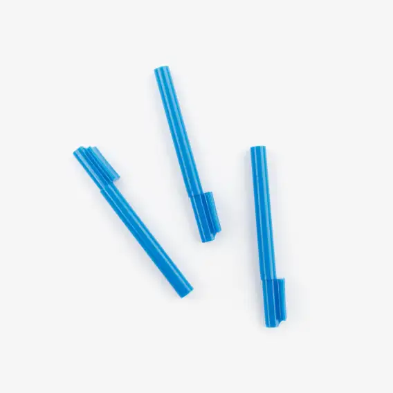 Патрица Bredent VS 3 синяя с держателем для параллелометра, партица бредент синяя