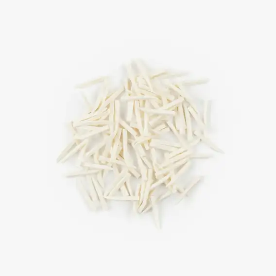 Клинья деревянные ТОР ВМ, белые, тонкие, короткие (100 шт) фото 1