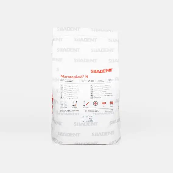 Супергипс Siladent Marmoplast N 4 класс укреплённый смолой абрикосовый, зуботехнический гипс 4 гласс силадент мармопласт н