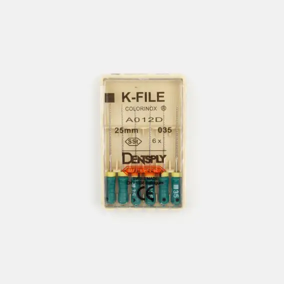 Файлы ручные Dentsply K-Files (6 шт)  фото 1