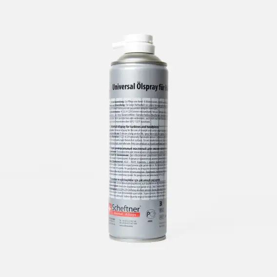 Масло (спрей) для наконечников Scheftner Universal Oil Spray (500 мл) фото 1