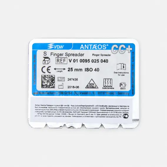 Файлы ручные VDW Finger Spreader (6 шт) фото 1