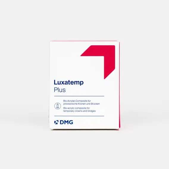 Материал для временных конструкций DMG Luxatemp Automix Plus (76 г), композит для временных зубных протезов коронок и мостов, люксатемп аутомикс плюс 