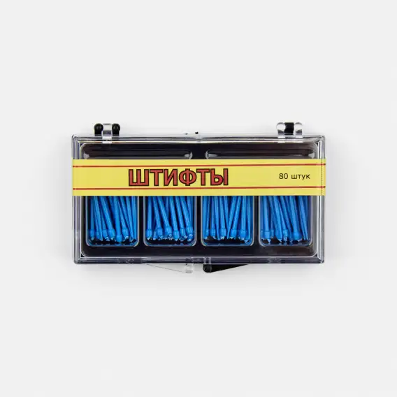 Штифты беззольные Рудент Multi-Shtift, синие, 1,6 мм (80 шт) фото 1