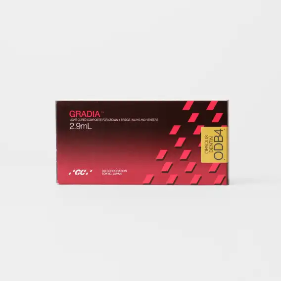 Материал композитный GC Gradia (2,9 мл), светоотверждаемый композит градия для коронок и мостов