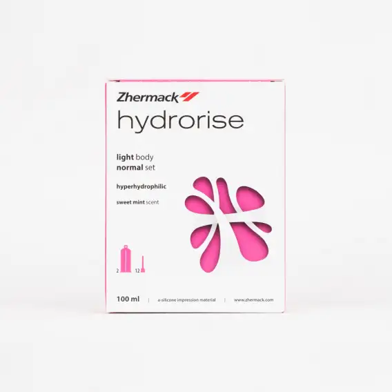Материал слепочный Zhermack Hydrorise Light Body Normal Set (2 x 50 мл) фото 1