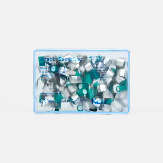 Матрицы стальные Kerr Adapt SuperCap Matrix, размер 0,03 мм/6,3 мм (50 шт) фото 1