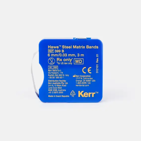 Полоски Kerr Hawe Steel Matrix Bands, 0,030 x 6 мм (3 м) фото 1