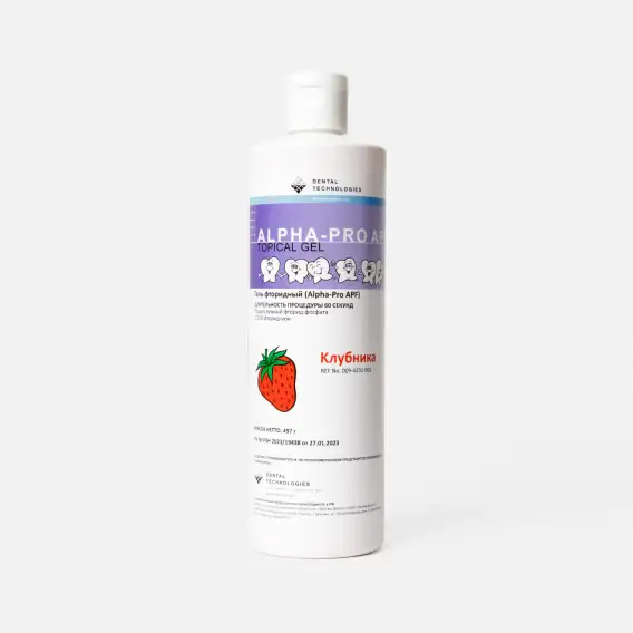 Гель фторирующий Alpha-Pro APF Gel (497 г), фтор гель альфо про апф