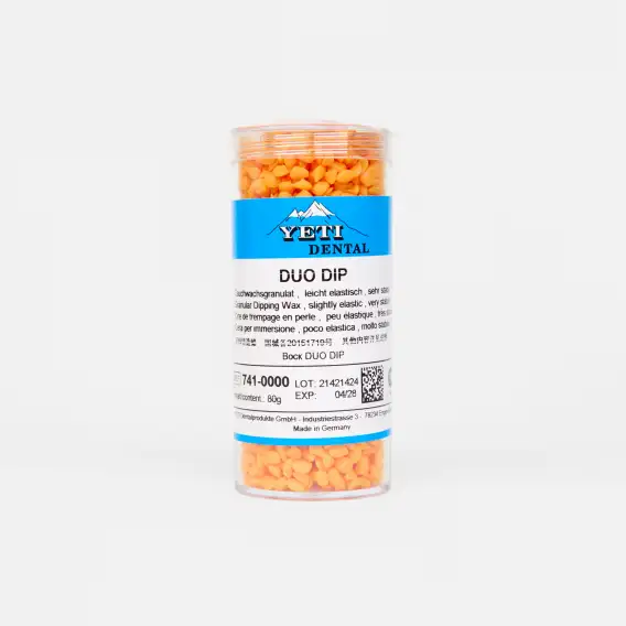 Воск погружной в гранулах Yeti Duo Dip, оранжевый (80 г) фото 1