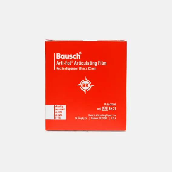 Артикуляционная фольга Bausch Arti-Fol, односторонняя (8 мкм x 22 мм x 20 м) фото 3
