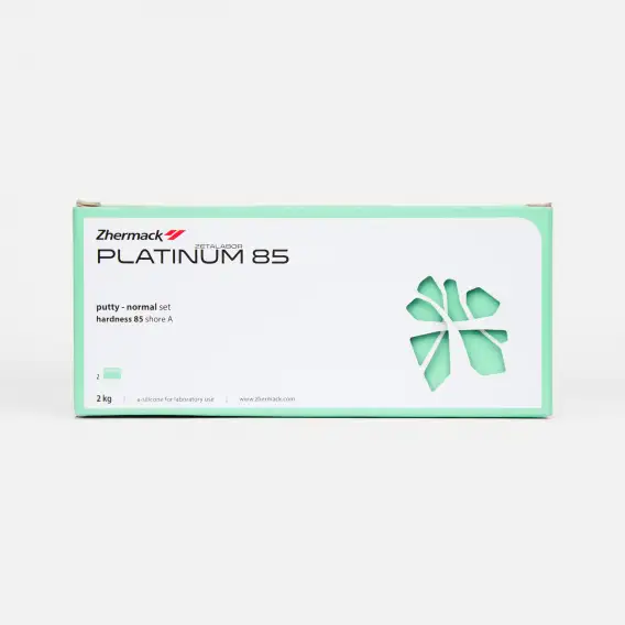 A-силикон Zhermack Platinum 85, для изготовления ключей (1 кг + 1 кг) фото 1